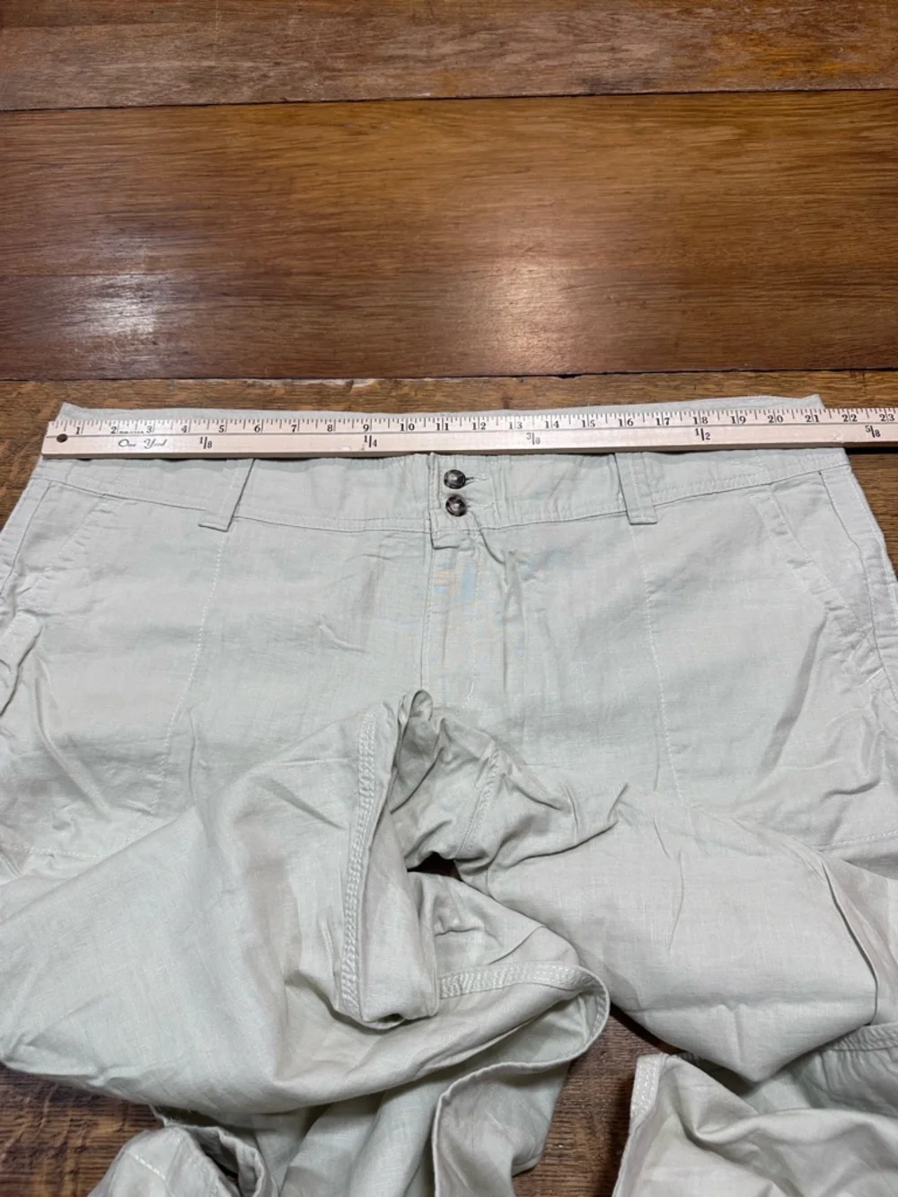 GAP women’s sz 20 Casual Cream Pants - Lightweight Straight‎ Leg